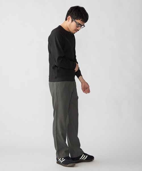 SHIPS（シップス）の「SHIPS:  〈軽量/UVカット〉SPEEDRY(R) ワッフル ロングスリーブ（Tシャツ/カットソー・メンズ・グレー/ブラウン/オフホワイト/ブラック・X-LARGE/LARGE/MEDIUM/SMALL）」の11枚目の写真