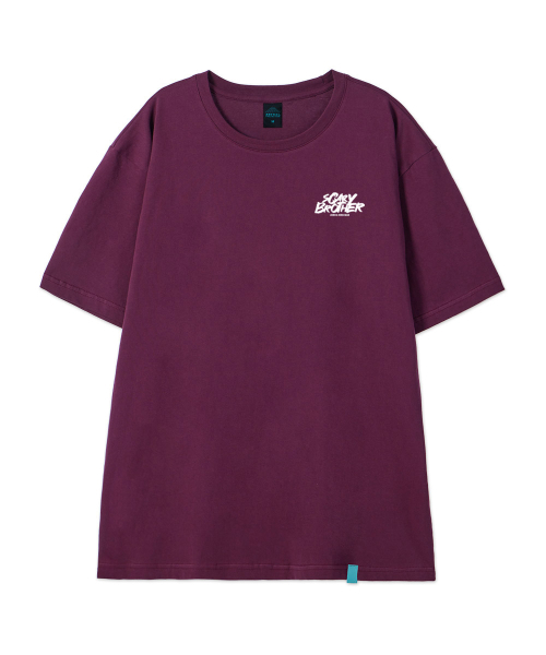 ASTRAL PROJECTION（アストラルプロジェクション）の「[エピスタジオXスキャリーブラザーSERIES 2]コットンルーズフィット半袖Tシャツ_プラムパープル（Tシャツ/カットソー・メンズ・その他・M/L/XL/XXL）」の2枚目の写真