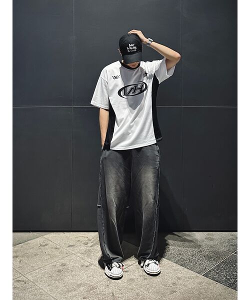 VENHIT（ベンヒット）の「VH 配色半袖Tシャツ（Tシャツ/カットソー・レディース・その他・M/L/XL）」の5枚目の写真