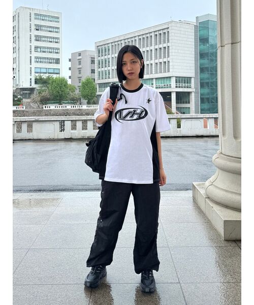 VENHIT（ベンヒット）の「VH 配色半袖Tシャツ（Tシャツ/カットソー・レディース・その他・M/L/XL）」の7枚目の写真