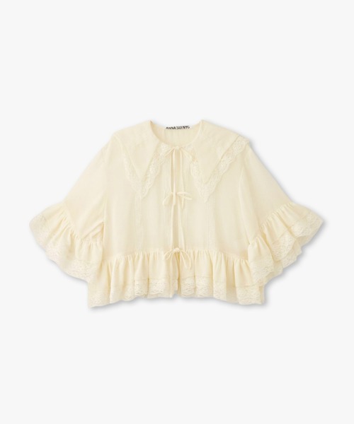 ANNA SUI NYC(アナ スイ エヌ ワイ シー)の「ドリーミーブラウス(シャツ/ブラウス・レディース・ラベンダー/ブラック/アイボリー・FREE)」の14枚目の写真