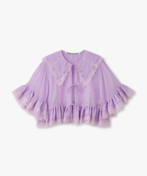 ANNA SUI NYC(アナ スイ エヌ ワイ シー)の「ドリーミーブラウス(シャツ/ブラウス・レディース・ラベンダー/ブラック/アイボリー・FREE)」の16枚目の写真