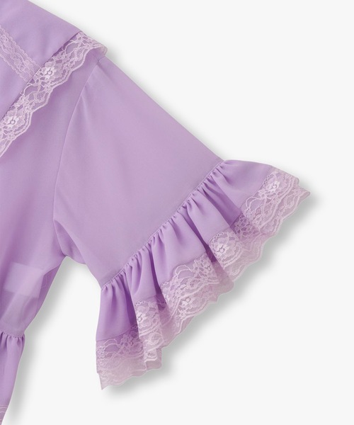 ANNA SUI NYC(アナ スイ エヌ ワイ シー)の「ドリーミーブラウス(シャツ/ブラウス・レディース・ラベンダー/ブラック/アイボリー・FREE)」の18枚目の写真
