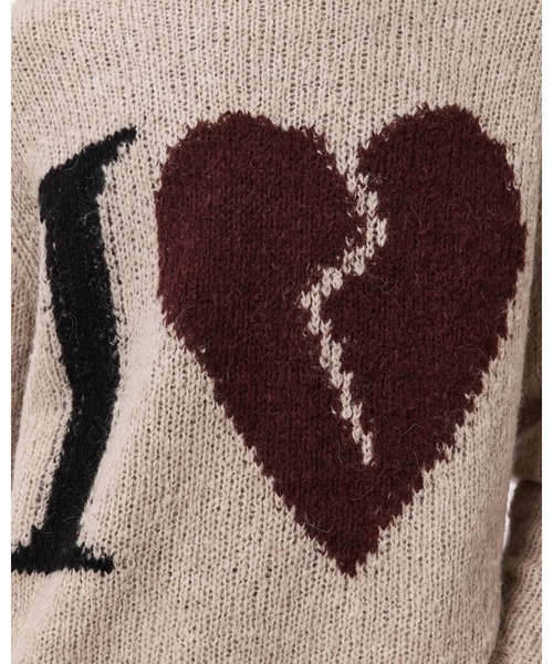 ALLSAINTS(オールセインツ)の「LOVER KNITTED OVERSIZED JUMPER | LOVER ニット オーバーサイズ ニット・セーター(ニット/セーター・メンズ・ブラウン系その他・S/M/L/XL/XS)」の7枚目の写真