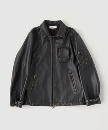 DAIRIKU / ダイリク MIllitary Leather Flight Jacket