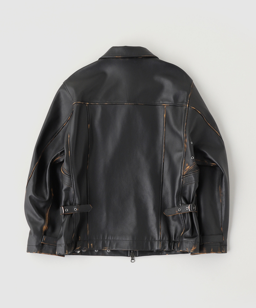 DAIRIKU / ダイリク MIllitary Leather Flight Jacket（ミリタリー