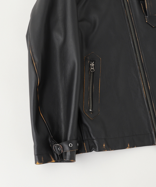 新品 DAIRIKU フェイクレザー ハンティングジャケット ダイリク Artificial Leather Hunting Jacket | DAIRIKU(ダイリク) / アウター
