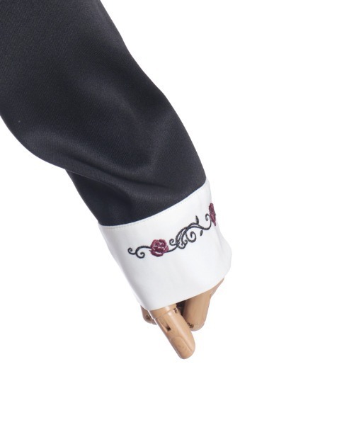 axes femme（アクシーズファム）の「リボンセット刺繍ロングワンピース（ワンピース・レディース・サックスブルー/ブラウン/ブラック・MEDIUM）」の19枚目の写真