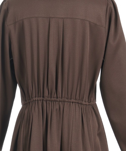 axes femme（アクシーズファム）の「リボンセット刺繍ロングワンピース（ワンピース・レディース・サックスブルー/ブラウン/ブラック・MEDIUM）」の12枚目の写真