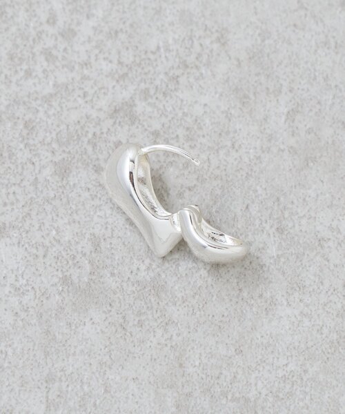 LIVETART（リヴェタート）の「ハートピアス（リング・レディース・シルバー・FREE）」の5枚目の写真
