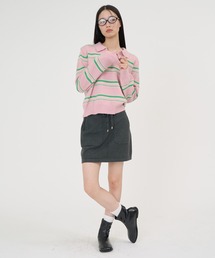 NUJOH（ヌゾ）の「Drawstring Pocket Mini Skirt / ドローストリングポケットミニスカート（スカート）」
