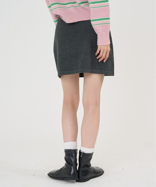 NUJOH(ヌゾ)の「Drawstring Pocket Mini Skirt / ドローストリングポケットミニスカート(スカート・レディース・ナチュラル/ベージュ/チャコールグレー/ブラック/グレー・FREE)」の22枚目の写真