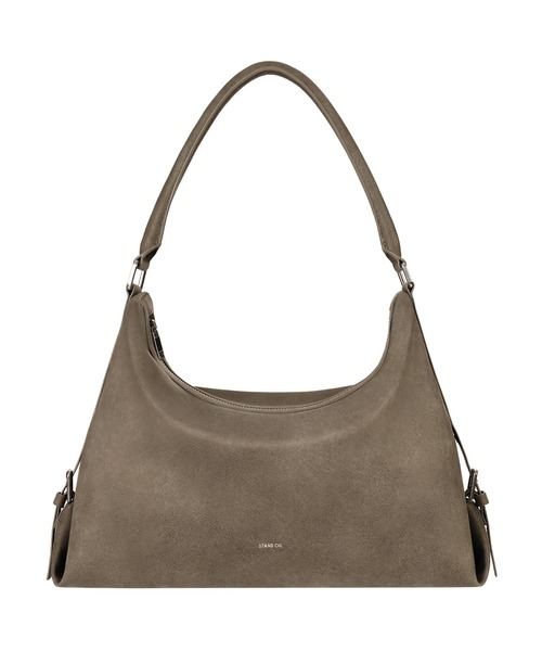 STANDOIL(スタンドオイル)の「STAND OIL/スタンドオイル Mushy Bag サイドストラップ マッシュバッグ ハンドバッグ 2026年 夏 夏服(ハンドバッグ・レディース・ブラック/ブラウン/レッド/キャメル/ブラウン系/グレー・FREE)」の2枚目の写真