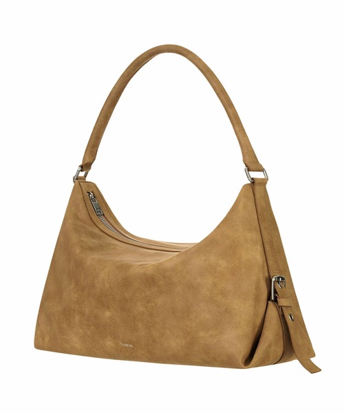 STANDOIL(スタンドオイル)の「STAND OIL/スタンドオイル Mushy Bag サイドストラップ マッシュバッグ ハンドバッグ 2026年 夏 夏服(ハンドバッグ・レディース・ブラック/ブラウン/レッド/キャメル/ブラウン系/グレー・FREE)」の22枚目の写真