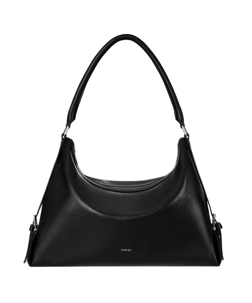 STANDOIL（スタンドオイル）の「STAND OIL/スタンドオイル Mushy Bag サイドストラップ マッシュバッグ ハンドバッグ 2026年春夏（ハンドバッグ・レディース・ブラック/ブラウン/レッド/キャメル/ブラウン系・FREE）」の6枚目の写真