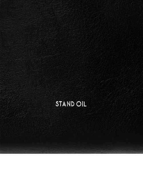 STANDOIL（スタンドオイル）の「STAND OIL/スタンドオイル Mushy Bag サイドストラップ マッシュバッグ ハンドバッグ 2026年春夏（ハンドバッグ・レディース・ブラック/ブラウン/レッド/キャメル/ブラウン系・FREE）」の10枚目の写真