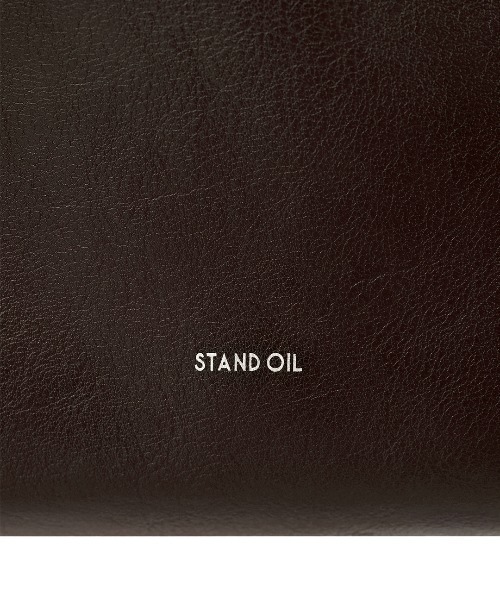STANDOIL（スタンドオイル）の「STAND OIL/スタンドオイル Mushy Bag サイドストラップ マッシュバッグ ハンドバッグ 2026年春夏（ハンドバッグ・レディース・ブラック/ブラウン/レッド/キャメル/ブラウン系・FREE）」の20枚目の写真