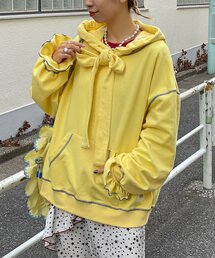 HELLO.SANFRANCISCO | 【HELLO.SANFRANCISCO/ハローサンフランシスコ】ビッグリボン裏毛パーカー(パーカー)