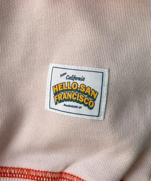 HELLO.SANFRANCISCO（ハローサンフランシスコ）の「【HELLO.SANFRANCISCO/ハローサンフランシスコ】ビッグリボン裏毛パーカー（パーカー・レディース・イエロー/ピンク/グレー・ONE SIZE）」の22枚目の写真
