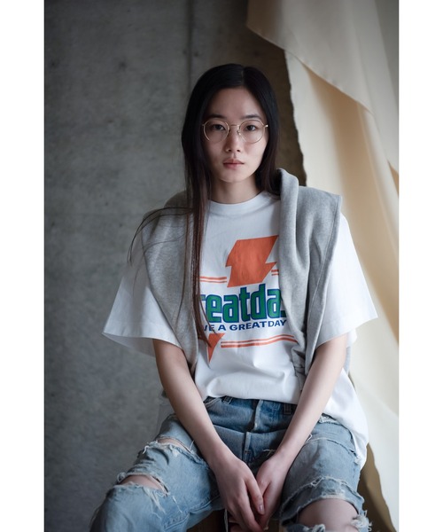 k3&co.(ケイスリーアンドコー)の「Gator Rade Tee(Tシャツ/カットソー・レディース・Black/White・ONE SIZE)」の5枚目の写真