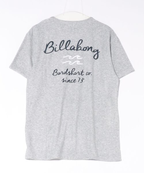 BILLABONG(ビラボン)の「BILLABONG/ビラボン 半袖 Tシャツ ポケT ロゴ バックプリント パイル生地 セットアップ対応 BG011301(Tシャツ/カットソー・メンズ・ライトブルー/ブラック/ヘザーグレー・XL/L/M)」の19枚目の写真