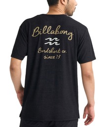 BILLABONG/ビラボン 半袖 Tシャツ ポケT ロゴ バックプリント パイル生地 セットアップ対応 BG011301
