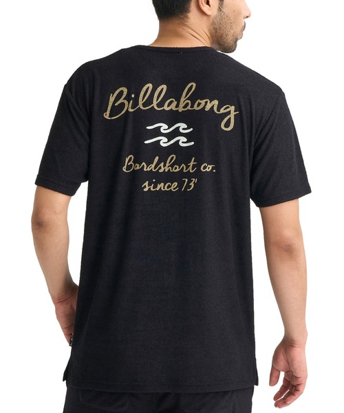 BILLABONG(ビラボン)の「BILLABONG/ビラボン 半袖 Tシャツ ポケT ロゴ バックプリント パイル生地 セットアップ対応 BG011301(Tシャツ/カットソー・メンズ・ライトブルー/ブラック/ヘザーグレー・XL/L/M)」の2枚目の写真