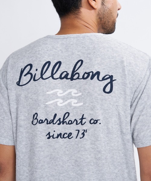 BILLABONG(ビラボン)の「BILLABONG/ビラボン 半袖 Tシャツ ポケT ロゴ バックプリント パイル生地 セットアップ対応 BG011301(Tシャツ/カットソー・メンズ・ライトブルー/ブラック/ヘザーグレー・XL/L/M)」の14枚目の写真