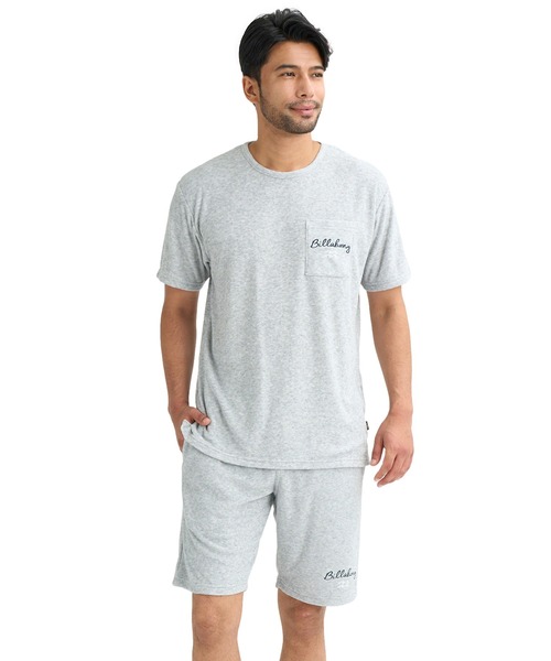 BILLABONG(ビラボン)の「BILLABONG/ビラボン 半袖 Tシャツ ポケT ロゴ バックプリント パイル生地 セットアップ対応 BG011301(Tシャツ/カットソー・メンズ・ライトブルー/ブラック/ヘザーグレー・XL/L/M)」の11枚目の写真