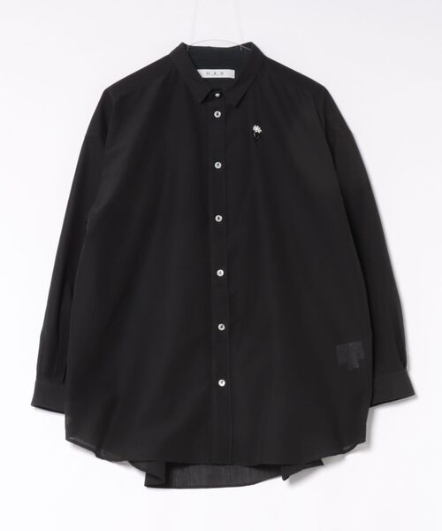 ウォッシュドボイルローンオーバーシャツ