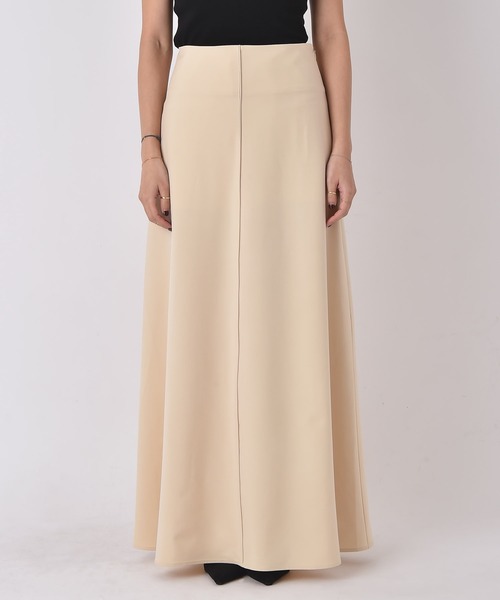 AKTE（アクテ）の「フレアマキシスカート（スカート・レディース・ブラック/アイボリー・2T/1/2）」の21枚目の写真