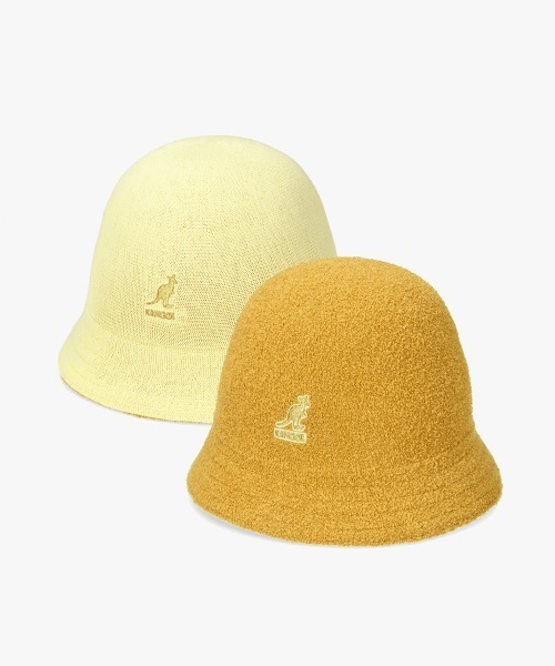 KANGOL（カンゴール）の「KANGOL KIDS REVERSIBLE CASUAL / カンゴール（ハット・キッズ・グリーン/ピンク/イエロー・kids-L/kids-M）」の3枚目の写真