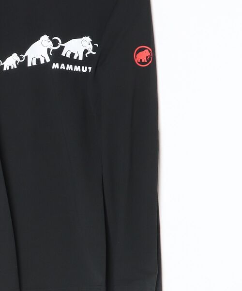 Mammut(マムート)の「【速乾】QD ロゴ プリント ロングスリーブ Tシャツ / QD Logo Print Longsleeve T-shirts AF Men(Tシャツ/カットソー・メンズ・ブラック系その他5/ホワイト系その他5・S/M/L/XL)」の4枚目の写真