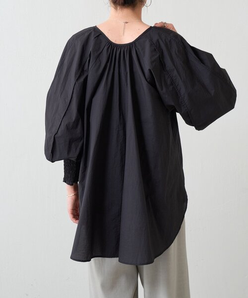 BEARDSLEY(ビアズリー)の「シアーブラウス(シャツ/ブラウス・レディース・ブラック/ホワイト・FREE)」の16枚目の写真