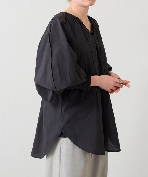 BEARDSLEY(ビアズリー)の「シアーブラウス(シャツ/ブラウス・レディース・ブラック/ホワイト・FREE)」の17枚目の写真