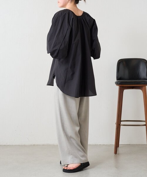 BEARDSLEY(ビアズリー)の「シアーブラウス(シャツ/ブラウス・レディース・ブラック/ホワイト・FREE)」の20枚目の写真