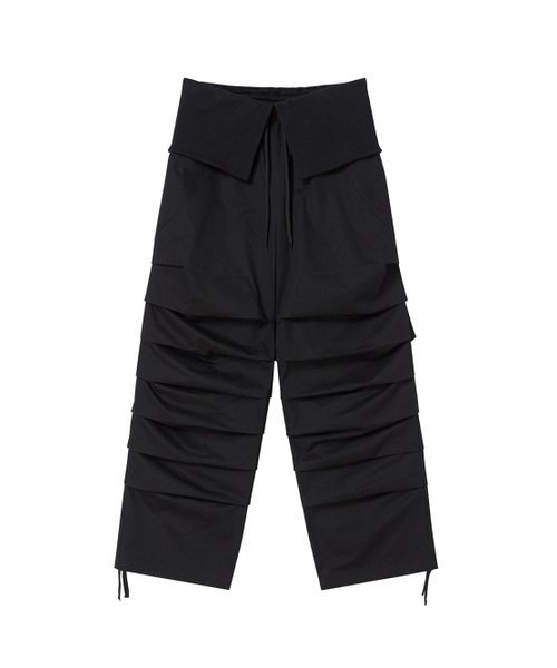 NYXX（エヌワイエックスエックス）の「TUCK PANTS BLACK（その他パンツ・レディース・その他・SMALL/MEDIUM）」の2枚目の写真