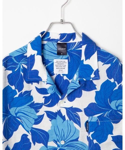 APPLEBUM（アップルバム）の「Tropical Aloha Shirt (Oversized)（シャツ/ブラウス・メンズ・ブルー/グリーン・X-LARGE/LARGE/MEDIUM）」の12枚目の写真