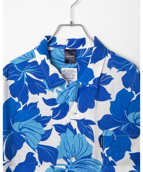 APPLEBUM（アップルバム）の「Tropical Aloha Shirt (Oversized)（シャツ/ブラウス・メンズ・ブルー/グリーン・X-LARGE/LARGE/MEDIUM）」の13枚目の写真