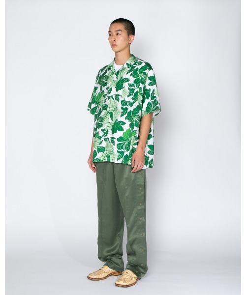 APPLEBUM（アップルバム）の「Tropical Aloha Shirt (Oversized)（シャツ/ブラウス・メンズ・ブルー/グリーン・X-LARGE/LARGE/MEDIUM）」の17枚目の写真