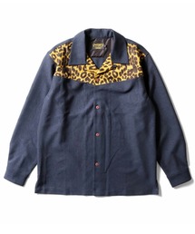 7色展開】HOUSTON ヒューストン OMBRE CHECK L/S SHIRT オンブレ