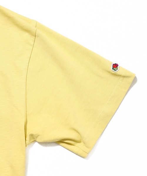 FRUIT OF THE LOOM(フルーツオブザルーム)の「19/-スラブ天竺Tシャツ1 / フルーツオブザルーム 半袖 メッセージTシャツ(Tシャツ/カットソー・メンズ・ホワイト/イエロー/チャコールグレー・M/L/S)」の6枚目の写真