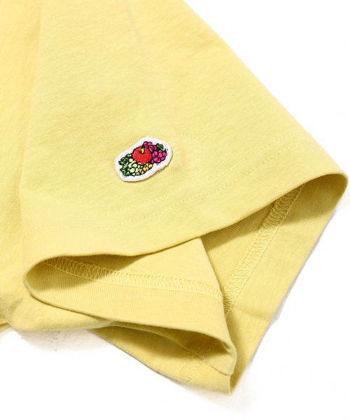 FRUIT OF THE LOOM(フルーツオブザルーム)の「19/-スラブ天竺Tシャツ1 / フルーツオブザルーム 半袖 メッセージTシャツ(Tシャツ/カットソー・メンズ・ホワイト/イエロー/チャコールグレー・M/L/S)」の7枚目の写真
