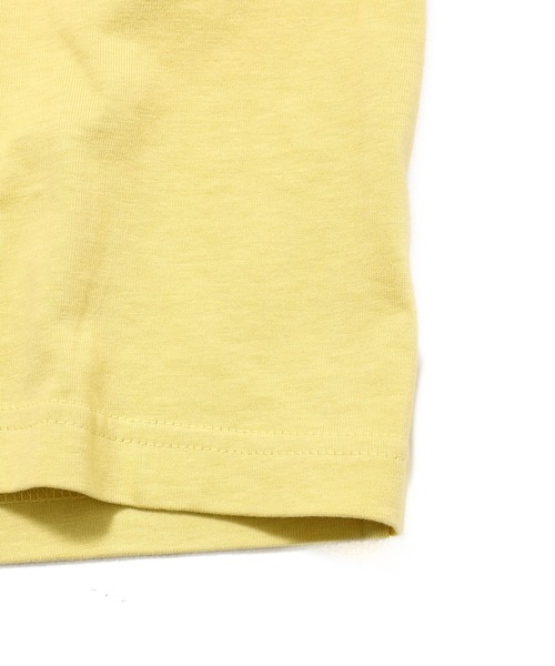 FRUIT OF THE LOOM(フルーツオブザルーム)の「19/-スラブ天竺Tシャツ1 / フルーツオブザルーム 半袖 メッセージTシャツ(Tシャツ/カットソー・メンズ・ホワイト/イエロー/チャコールグレー・M/L/S)」の8枚目の写真