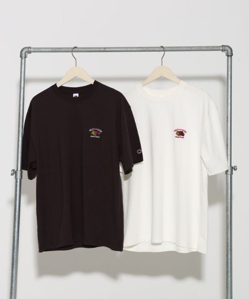 FRUIT OF THE LOOM(フルーツオブザルーム)の「19/-スラブ天竺Tシャツ1 / フルーツオブザルーム 半袖 メッセージTシャツ(Tシャツ/カットソー・メンズ・ホワイト/イエロー/チャコールグレー・M/L/S)」の13枚目の写真