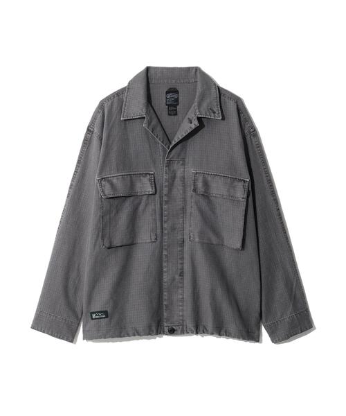 MANASTASH(マナスタッシュ)の「MANASTASH/マナスタッシュ/MH-RIP FIELD SHIRTS(その他アウター・メンズ・カーキ/ホワイト系2/ブラック/オリーブ系・M/L/S/XL)」の1枚目の写真