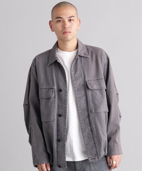MANASTASH(マナスタッシュ)の「MANASTASH/マナスタッシュ/MH-RIP FIELD SHIRTS(その他アウター・メンズ・カーキ/ホワイト系2/ブラック/オリーブ系・M/L/S/XL)」の17枚目の写真