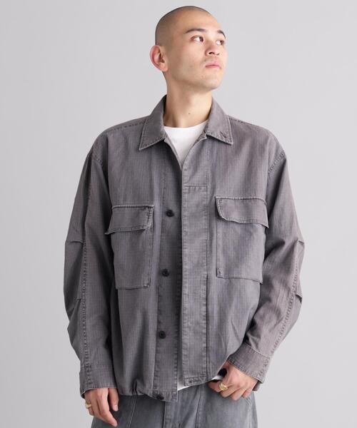 MANASTASH(マナスタッシュ)の「MANASTASH/マナスタッシュ/MH-RIP FIELD SHIRTS(その他アウター・メンズ・カーキ/ホワイト系2/ブラック/オリーブ系・M/L/S/XL)」の18枚目の写真