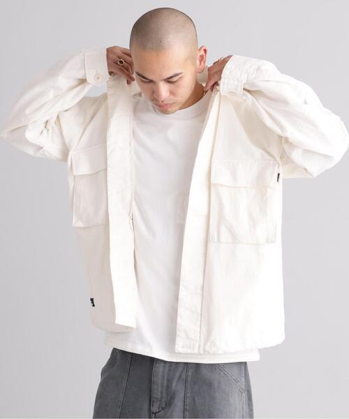 MANASTASH(マナスタッシュ)の「MANASTASH/マナスタッシュ/MH-RIP FIELD SHIRTS(その他アウター・メンズ・カーキ/ホワイト系2/ブラック/オリーブ系・M/L/S/XL)」の21枚目の写真