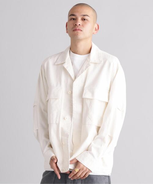 MANASTASH(マナスタッシュ)の「MANASTASH/マナスタッシュ/MH-RIP FIELD SHIRTS(その他アウター・メンズ・カーキ/ホワイト系2/ブラック/オリーブ系・M/L/S/XL)」の22枚目の写真